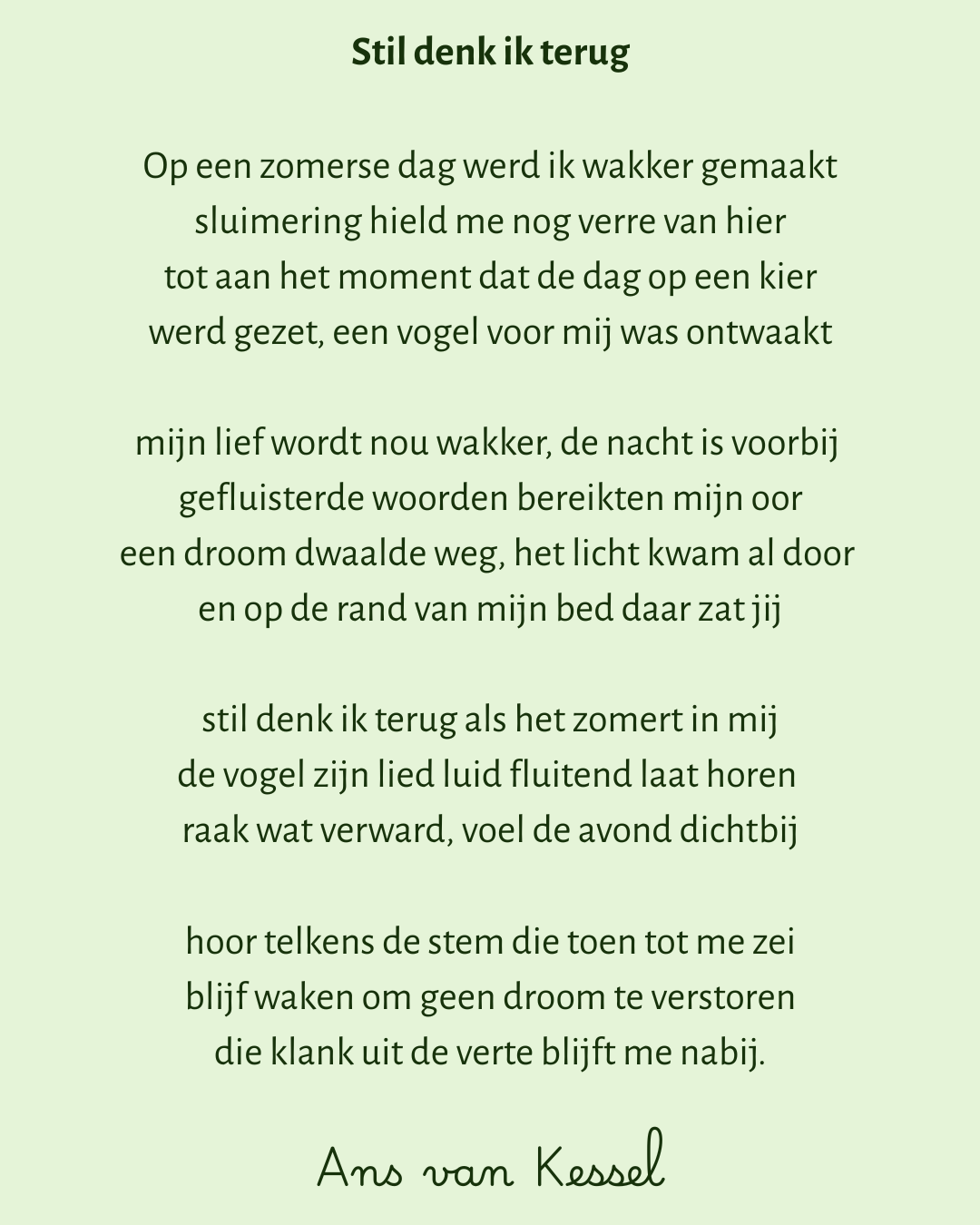 stil denk ik terug_gedicht