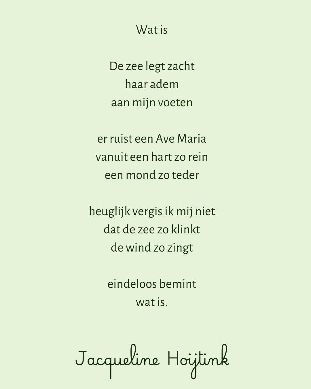 wat is_gedicht